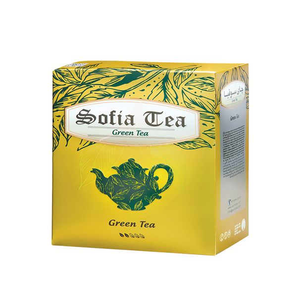 چای سبز سوفیا مدل Greentea وزن 400 گرم