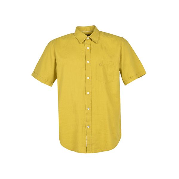 پیراهن آستین کوتاه مردانه بادی اسپینر مدل 01960905 کد 2 رنگ زرد 