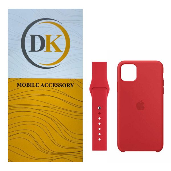 کاور مدل DK1 مناسب برای گوشی موبایل اپل iphone 11pro به همراه بند اپل واچ