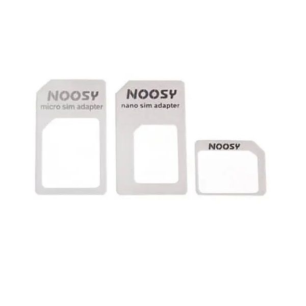 تبدیل سیم کارت های نانو و میکرو به استاندارد نوسی مدل NS04 مجموعه سه عددی