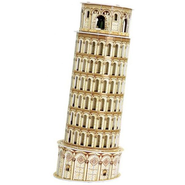 پازل سه بعدی 13 تکه چیتول مدل برج پیزا