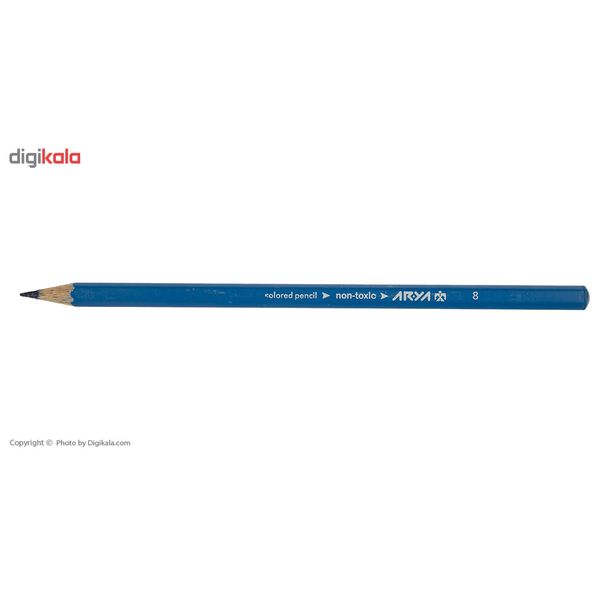 مداد رنگی 2+24 رنگ آریا مدل 3017