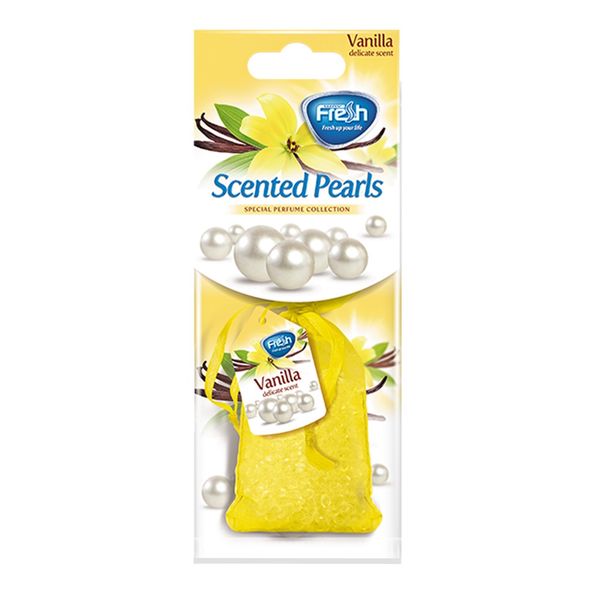 خوشبو کننده خودرو فرش وی مدل Scented Pearls Vanilla
