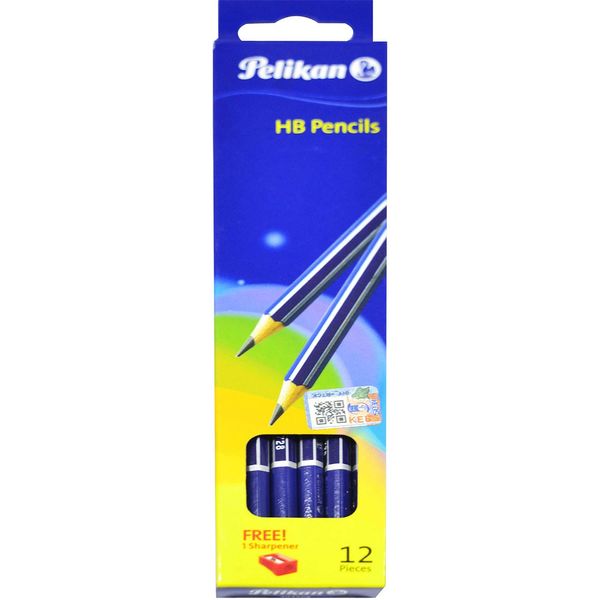مداد مشکی پلیکان آلمان مدل HB بسته 12 عددی