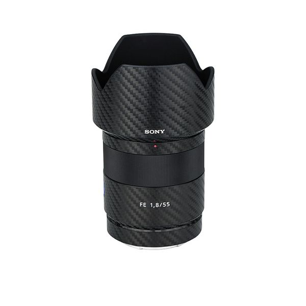 برچسب پوششی محافظ لنز کی وی مدل KS-SEL55F18Z CF مناسب برای لنز سونی Sony FE 55mm f/1.8 ZA SEL55F18Z Lens