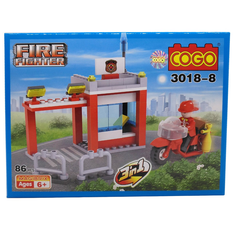 ساختنی کوگو مدل Fire Fighter 3018-8 کد KTS-010-8