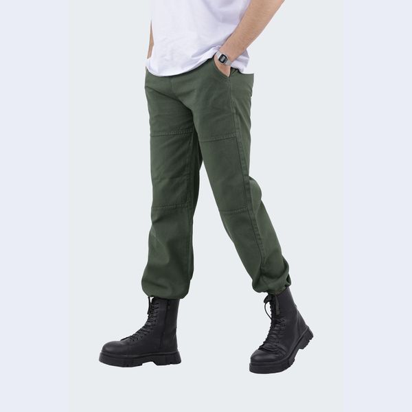 شلوار مردانه پاتن جامه مدل دمپا گت 101221020261557 رنگ سبز