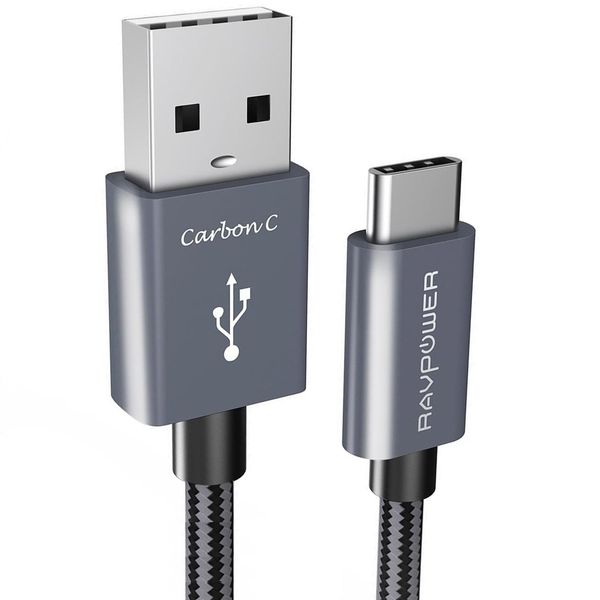 کابل تبدیل USB به USB-C راو پاور مدل RP-TPC005 طول 1.8 متر