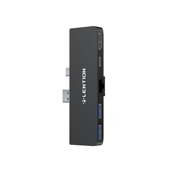 هاب 6 پورت لنشن USB-A/USB-C مدل CS35