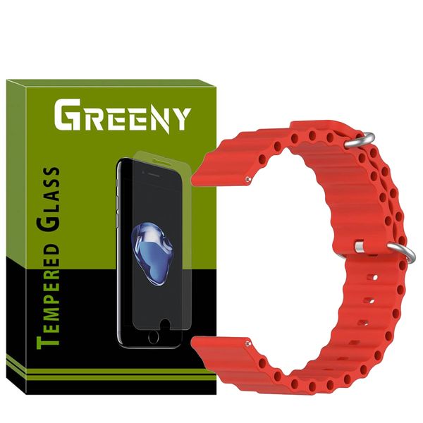 بند گرینی مدل Ocean-GR22 مناسب برای ساعت هوشمند آنر Magic watch 