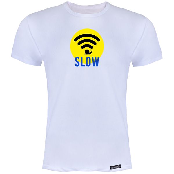 تی شرت آستین کوتاه مردانه 27 مدل Slow کد MH1815