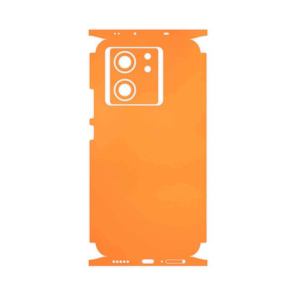 برچسب پوششی ماهوت مدل Matte-Orange-FullSkin مناسب برای گوشی موبایل شیائومی 13T