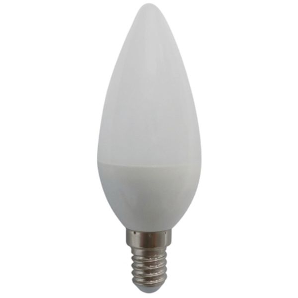 لامپ ال ای دی 5 وات میکروفایر مدل شمعی مات پایه E14