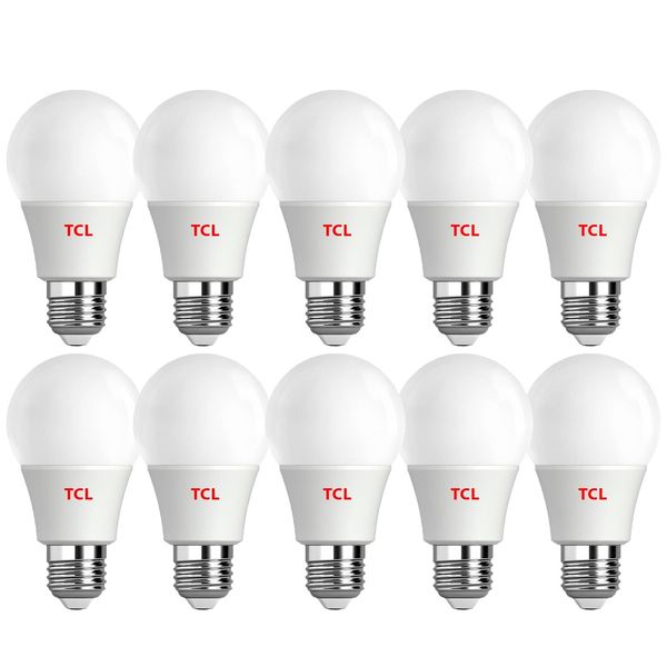 لامپ ال ای دی 12 وات TCL مدل حبابی پایه E27 بسته 10 عددی