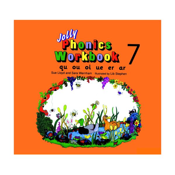 کتاب Jolly Phonics Workbook 7 اثر Sara Wernham and Sue Lioyd انتشارات هدف نوین