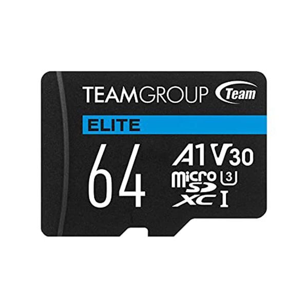 کارت حافظه microSDXC تیم گروپ مدل Elite کلاس 10 استاندارد UHS-I U3 سرعت 90MBps ظرفیت 64 گیگابایت