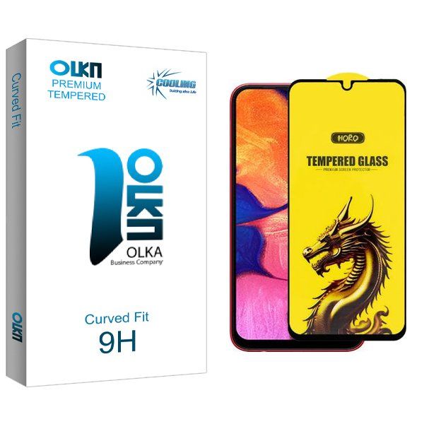 محافظ صفحه نمایش کولینگ مدل Olka Y-Horo مناسب برای گوشی موبایل سامسونگ Galaxy A10