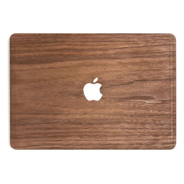 کاور چوبی وودسسوریز مدل Apple Logo مناسب برای مک بوک پرو رتینا 13 اینچی