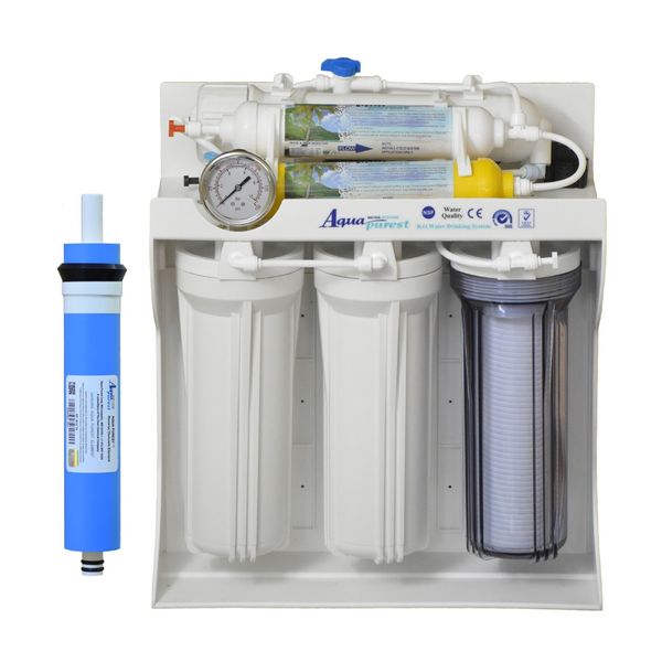 دستگاه تصفیه کننده آب آکوا پیورست مدل SHARIATI 400 به همراه فیلتر ممبران
