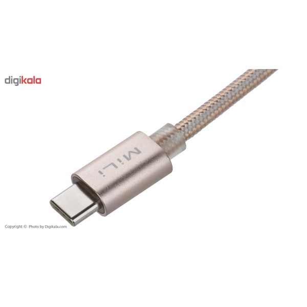 کابل تبدیل USB به USB-C میلی مدل HX-T28 طول 1 متر