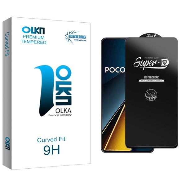 محافظ صفحه نمایش کولینگ مدل Olka SuperD_ESD مناسب برای گوشی موبایل شیائومی Poco X6 Pro