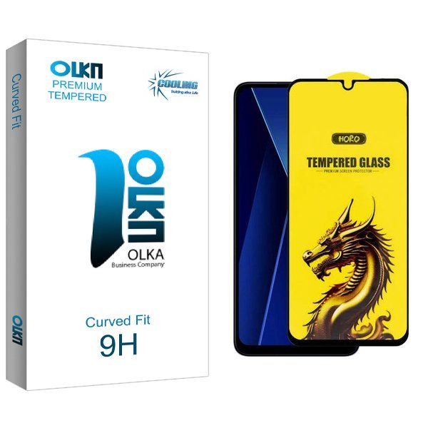 محافظ صفحه نمایش کولینگ مدل Olka Y-Horo مناسب برای گوشی موبایل شیائومی poco c65