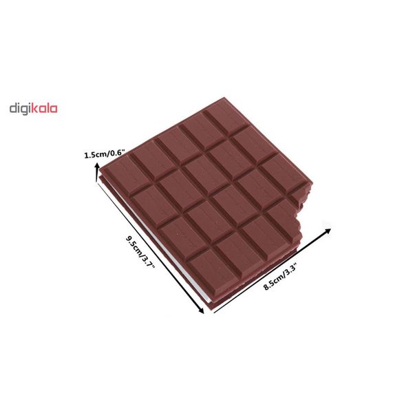 دفتر یادداشت طرح شکلات