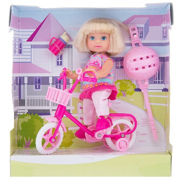 عروسک سیمبا مدل My First Bike Evi Love سایز 2 طرح 2