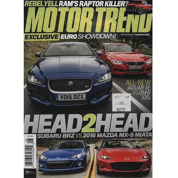مجله موتور ترند - آگوست 2015