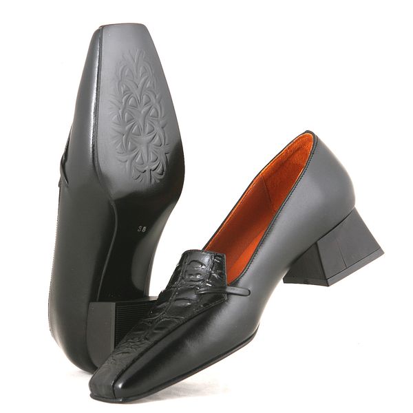 ست کیف و کفش زنانه چرم یلسان مدل الین کد 928-ABIGEL-GAN