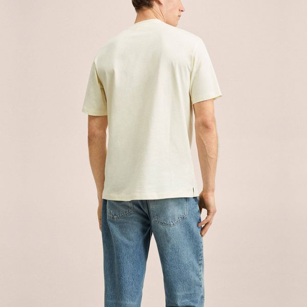 تی شرت آستین کوتاه مردانه مانگو مدل WT771LOV