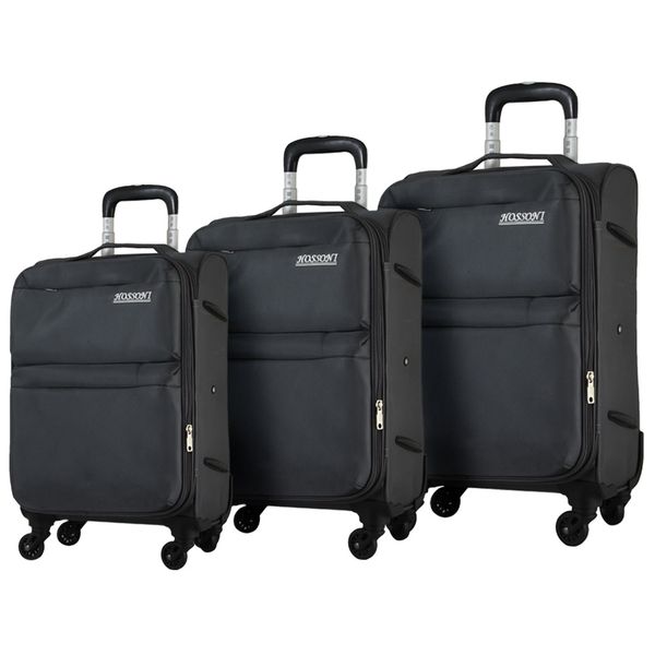 مجموعه سه عددی چمدان هوسنی مدل 15-8018