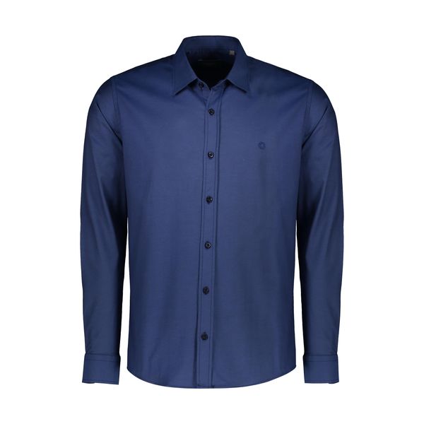 پیراهن آستین بلند مردانه دیورسو مدل شانلی رنگ آبی