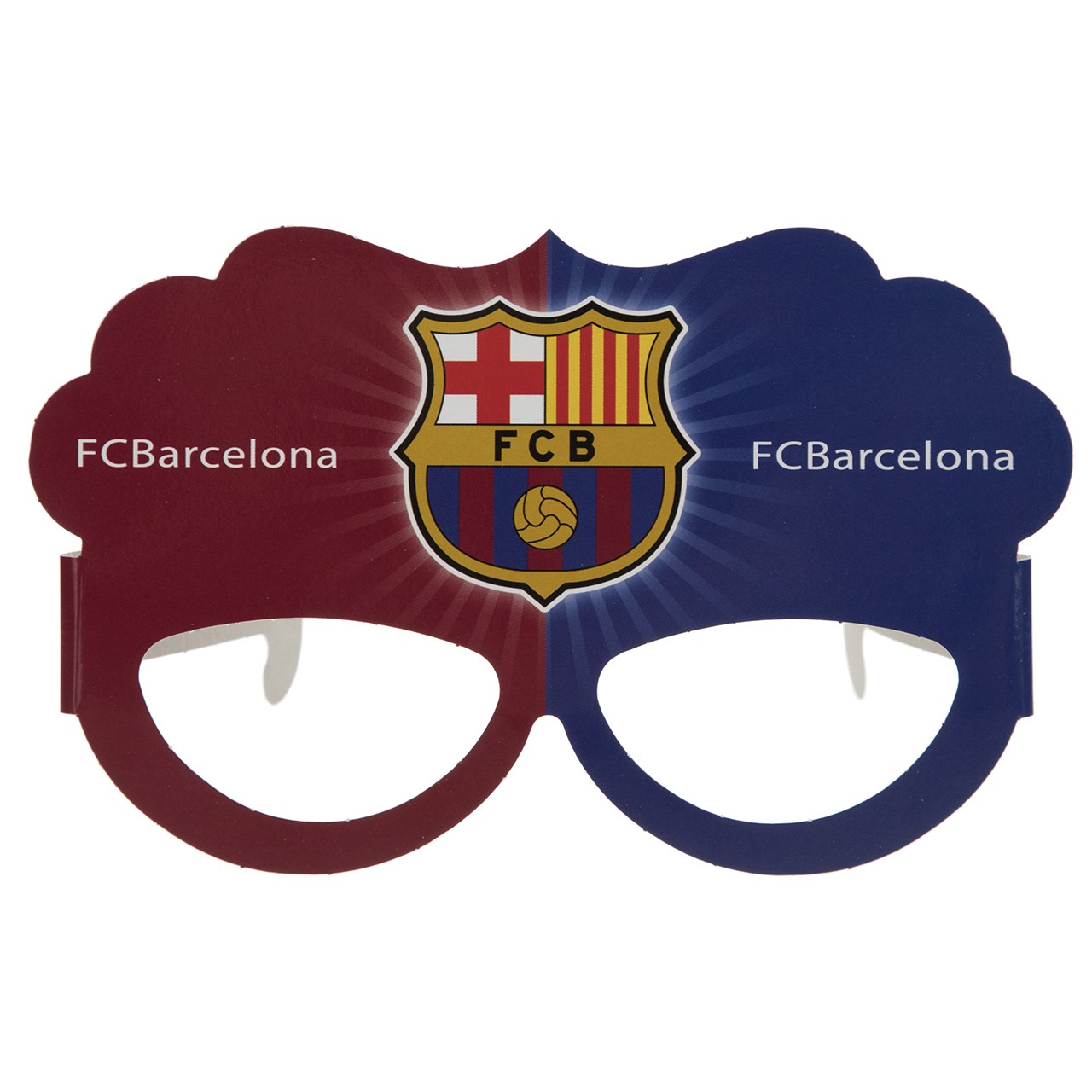 عینک تولد مدل FC Barcelona بسته 6 عددی