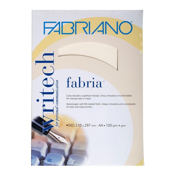 کاغذ فابریانو مدل Fabriano Avorio سایز A4 بسته 50 عددی