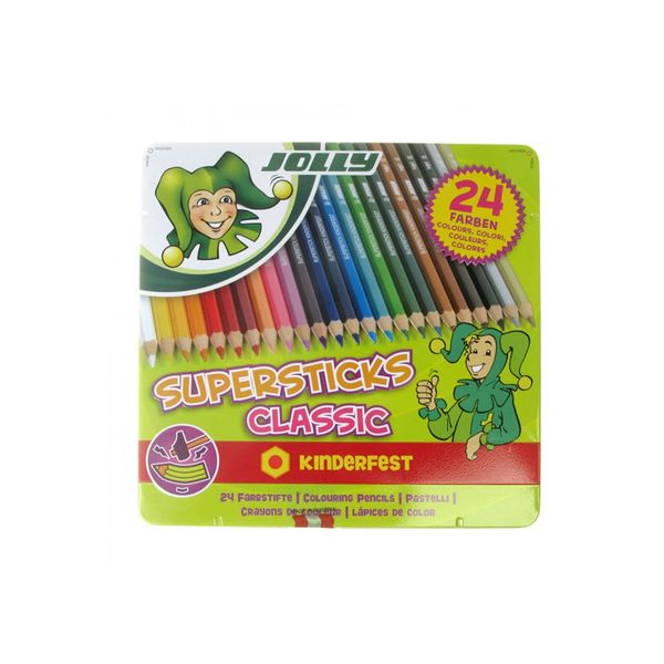 مداد رنگی 24 رنگ جولی مدل 0501-3000