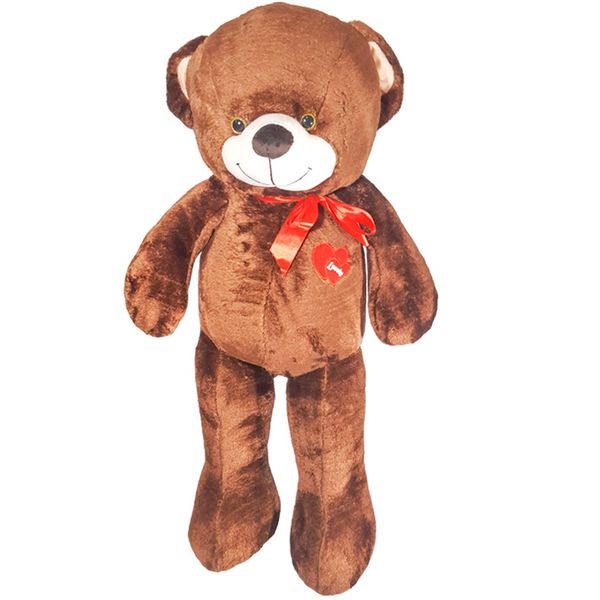 عروسک شیانچی طرح خرس رژی قهوه ای کد 14010004