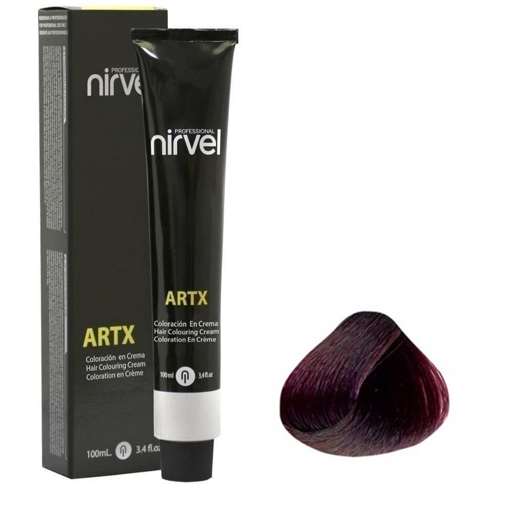 رنگ مو نیرول سری ARTX مدل Chestnut شماره 65-5 حجم 100 میلی لیتر رنگ بنفش روشن