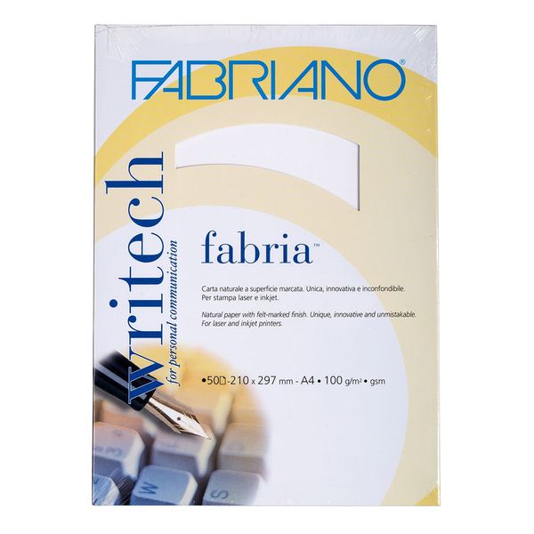 کاغذ فابریانو مدل Fabriano Bianco سایز A4 بسته 50 عددی