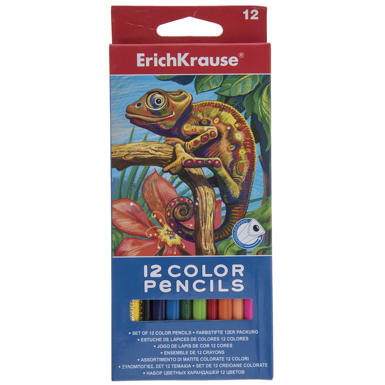 مداد رنگی 12 رنگ اریک کراوزه مدل EK32479