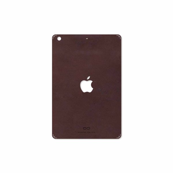 برچسب پوششی ماهوت مدل Matte-Dark-Brown-Leather مناسب برای تبلت اپل iPad mini 2 2013 A1491