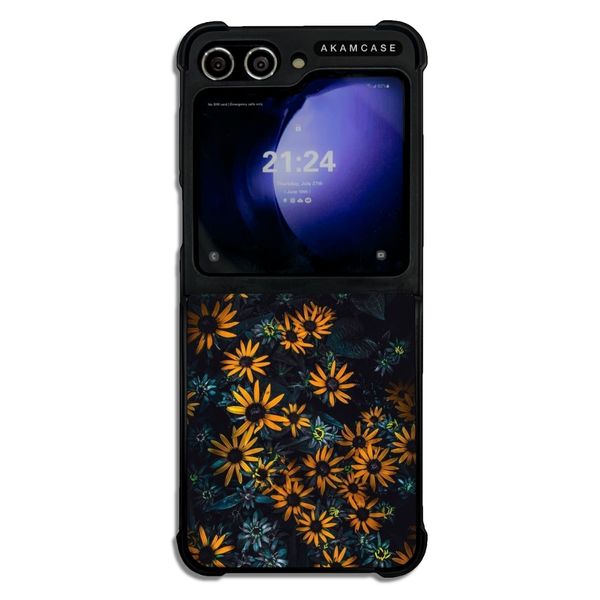 کاور آکام مدل AMCWSGZFLIP5-LEAVES9 مناسب برای گوشی موبایل سامسونگ Galaxy Z Flip 5