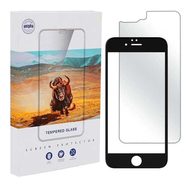 محافظ صفحه نمایش یونیفا مدل Buffalo مناسب برای گوشی موبایل اپل Iphone 6 Plus/ 7Plus/ 8Plus به همراه محافظ پشت گوشی