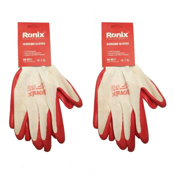 دستکش ایمنی رونیکس مدل RH-9011 مجموعه 2 عددی