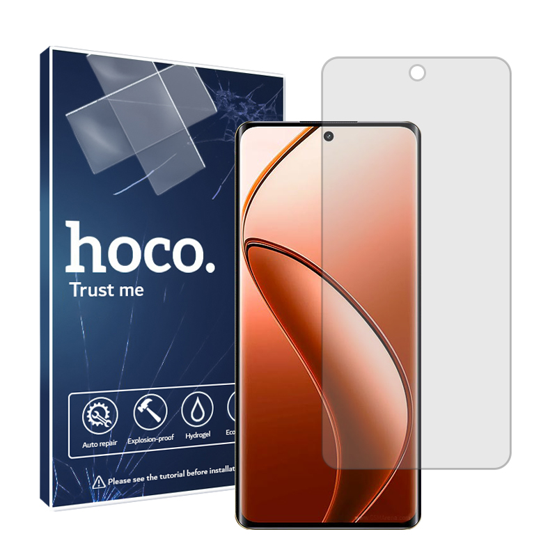 محافظ صفحه نمایش شفاف هوکو مدل HyGEL مناسب برای گوشی موبایل ریلمی +12Pro