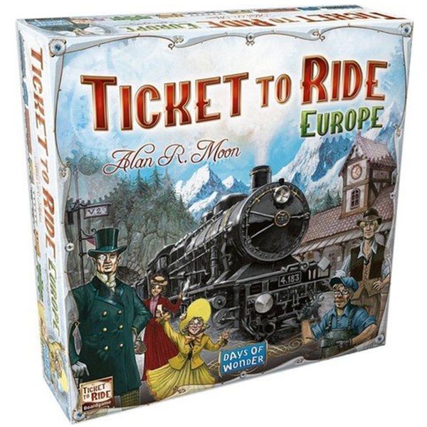 بازی رومیزی دیز آف واندرز مدل Ticket To Ride Europe