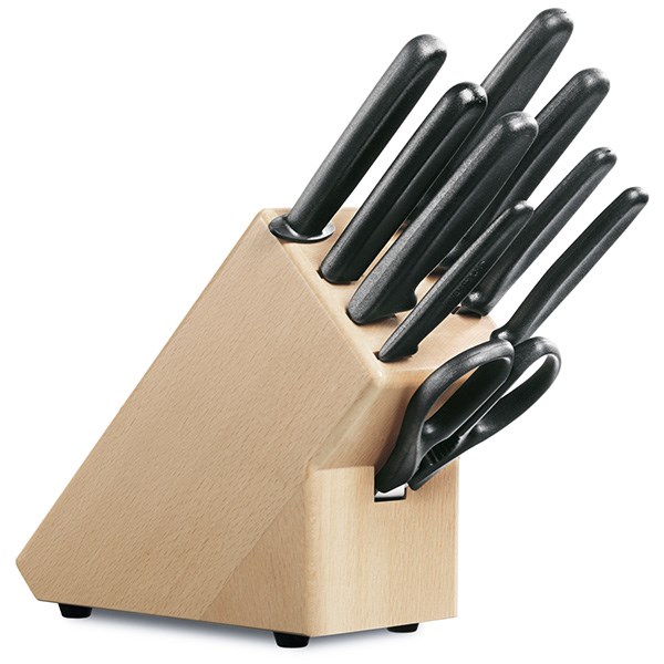 ست 9 تکه چاقوی آشپزخانه پایه دار ویکتورینوکس مدل 5.1193.9