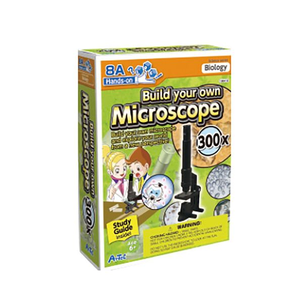 بسته آموزشی آرتک مدل میکروسکوپ بسازید همراه با کتاب