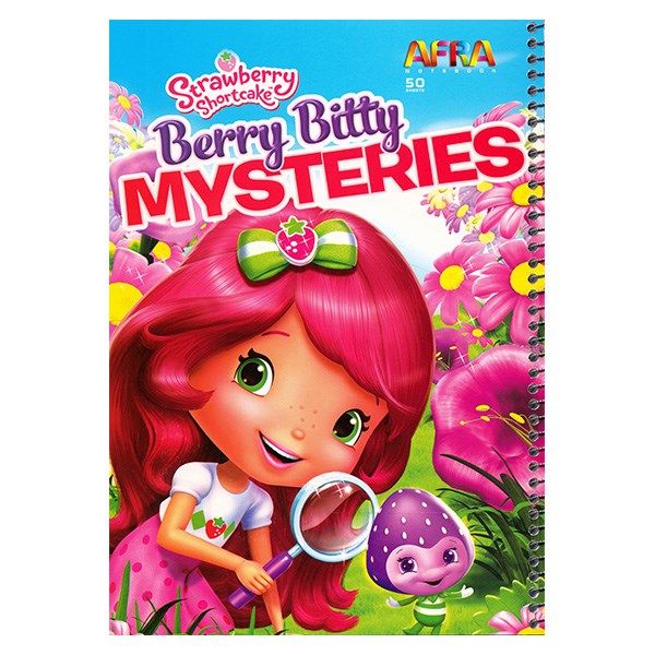 دفتر مشق افرا طرح Berry Bitty Mysteries - بسته 5 عددی
