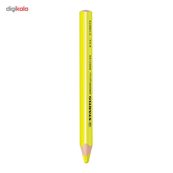 مداد هایلات استابیلو مدلGreenlighter کد 6007/24